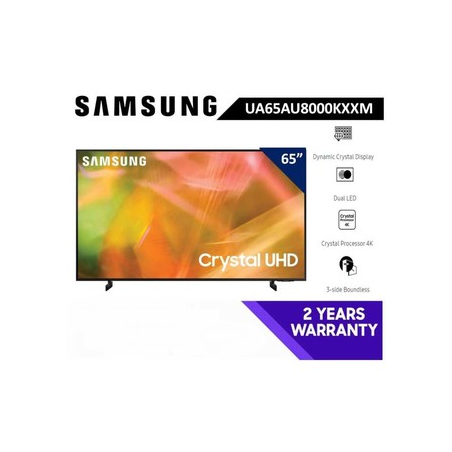 Samsung Crystal 4K UHD Smart: UA65AU8000