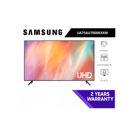 Samsung UHD 4K Smart: UA75AU7000